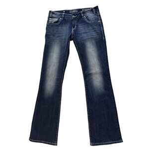 ROCK & ROLL cowgirl original low rise denim women's jeans 31 X 36 lowrise